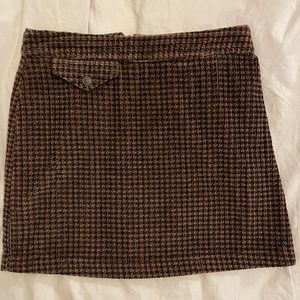UO mini plaid skirt
